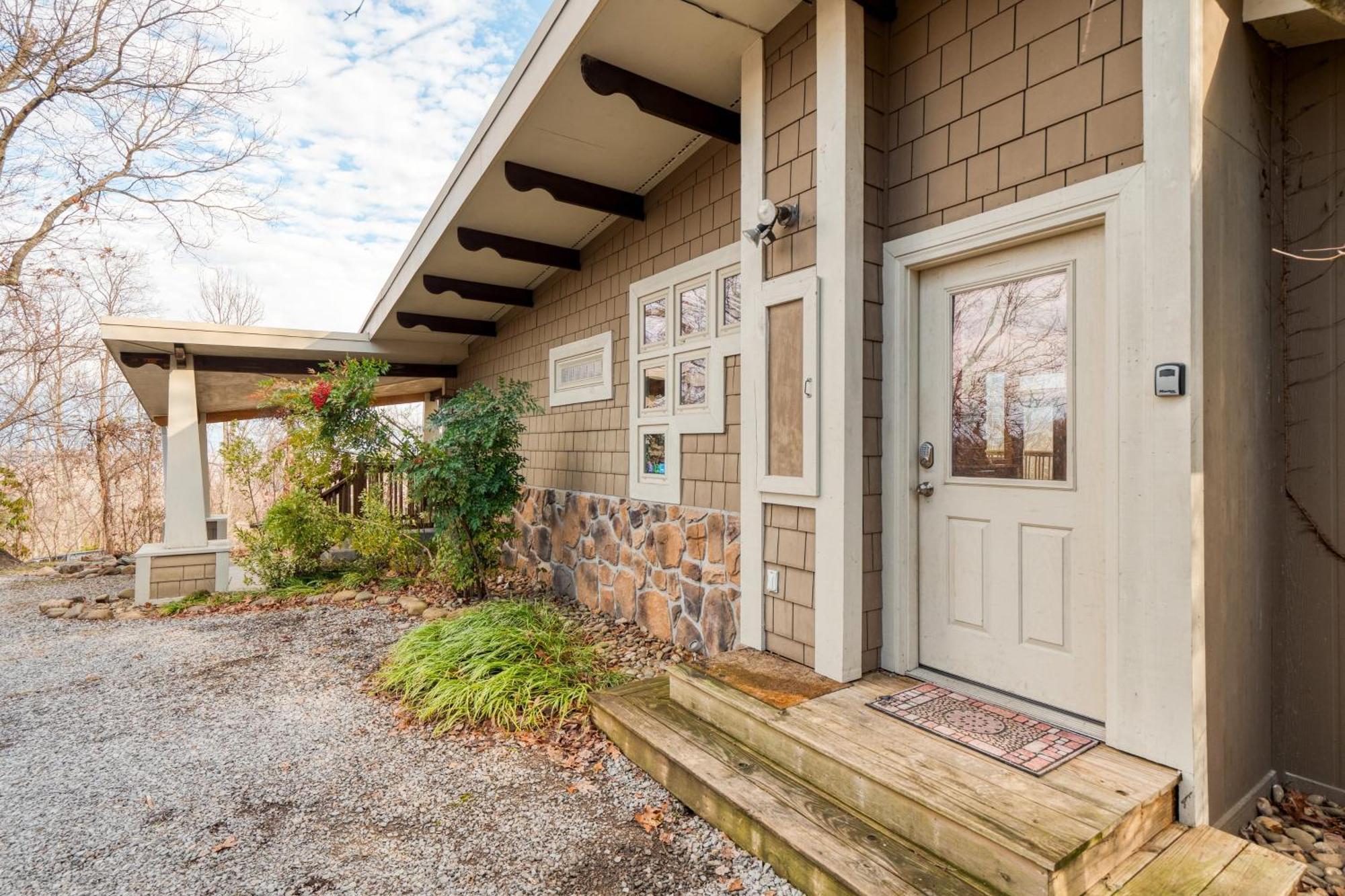 Chestnut By Avantstay Mountain Cabin W Treetop Views Hot Tub Game Room Gatlinburg Kültér fotó